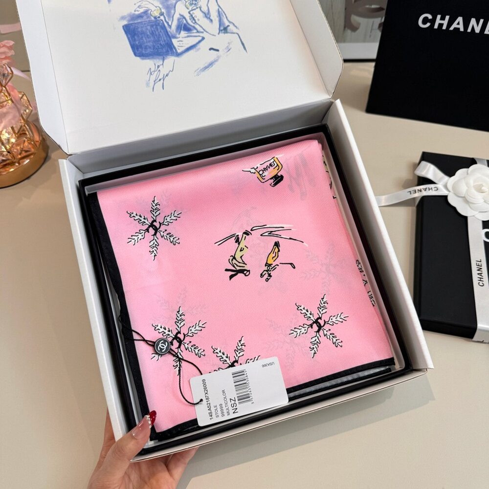 Chanel Silk Scarf